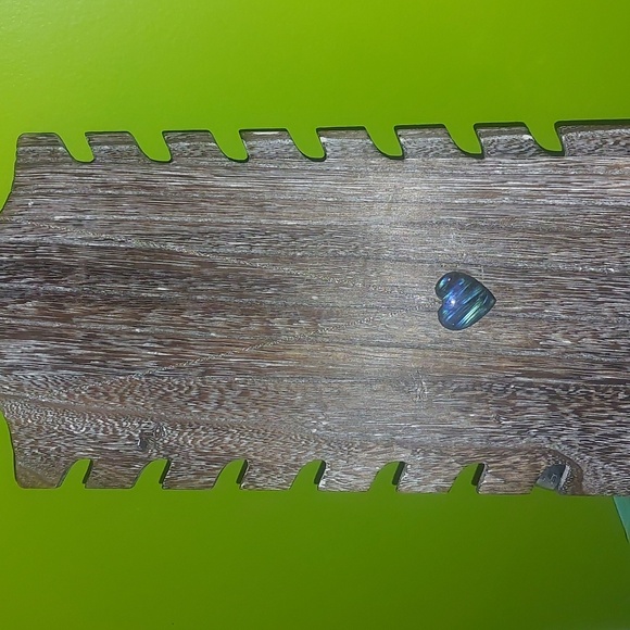 Dainty Labradorite Heart Necklace - Picture 3 of 6